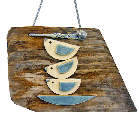 Jan Guest coastal art - sea birds