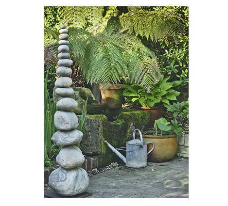 Large boulder stacks for the garden or patio