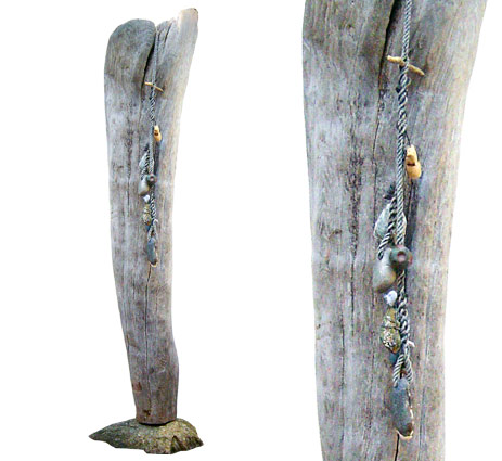 Patio, garden totems