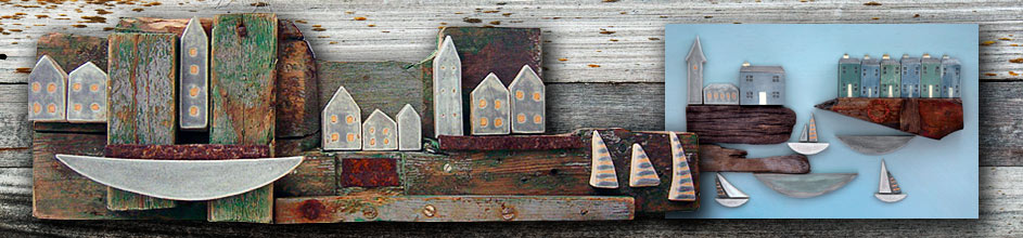 Jan Guest Coastal art, Bosham, Chichester