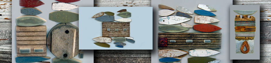 Jan Guest Coastal Art - Jetties and Pontoons