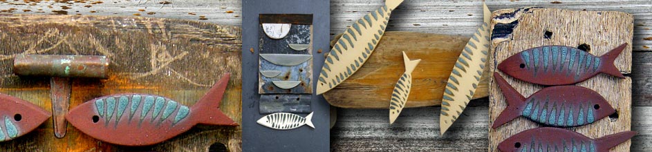 Jan Guest coastal art - sea food